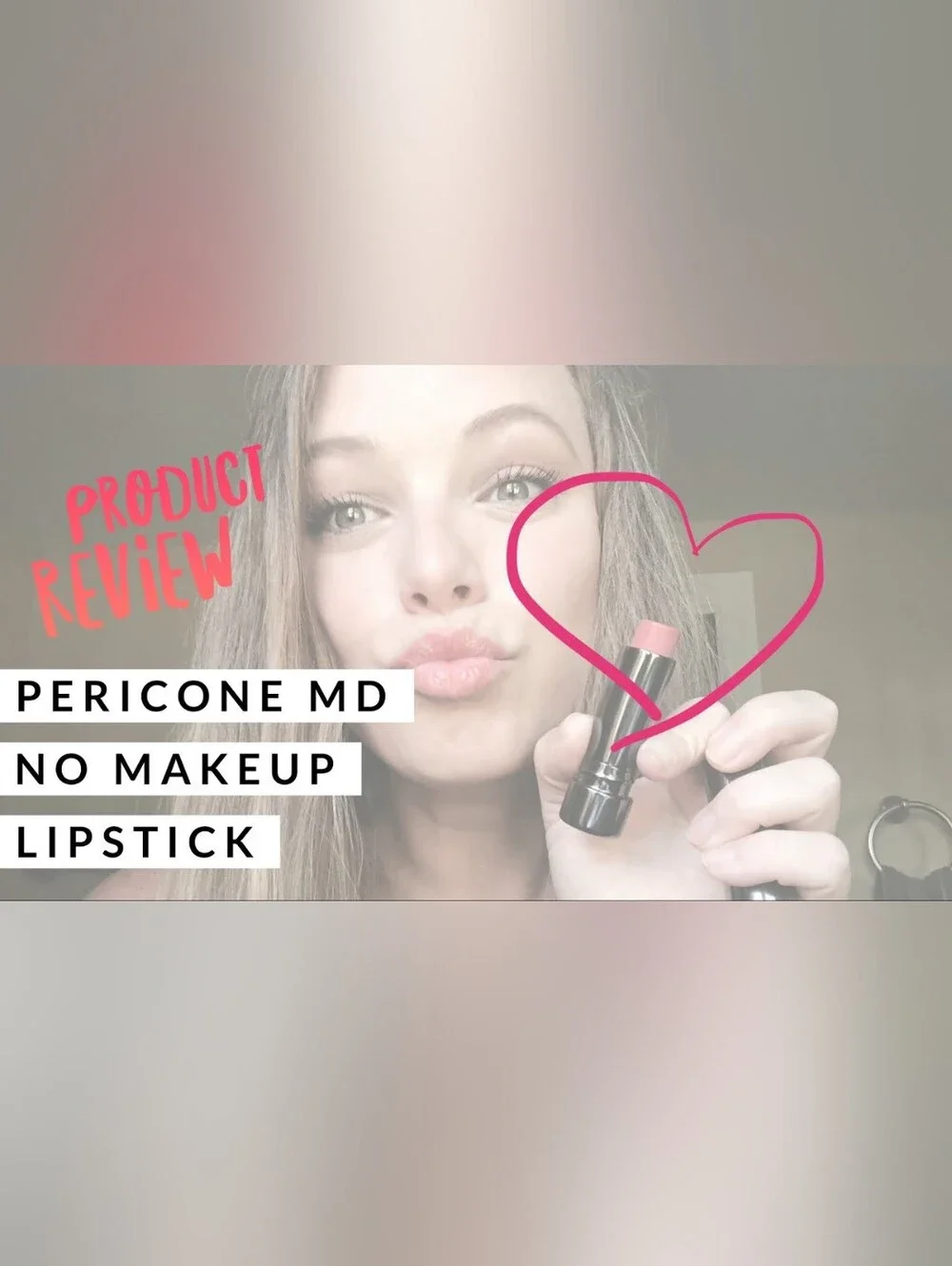 ❇️🧚‍♀️ORIGINAL PINK Perricone MD RARE No Makeup Lipstick NWT